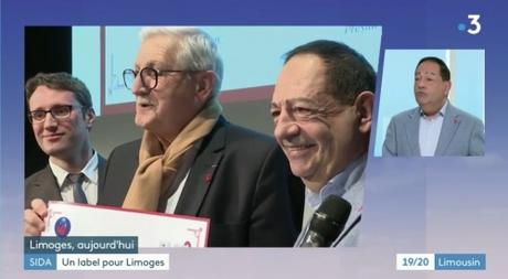 Un monde sans sida, c'est vraiment possible ! sida,jean luc romero michel,france 3,limousin,limoges