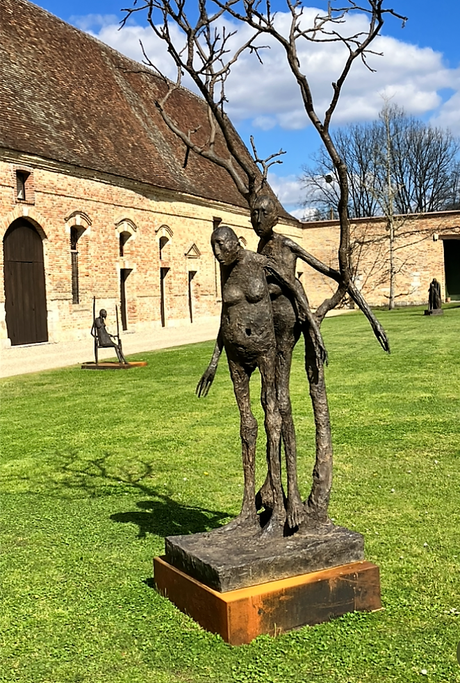 Galerie Capazza à Nançay – en Sologne – Avril 2023.