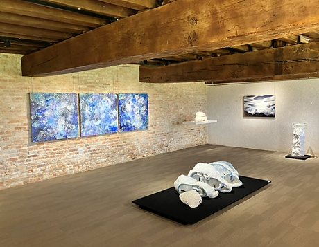 Galerie Capazza à Nançay – en Sologne – Avril 2023.