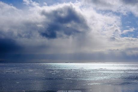 Nuages sur mer…