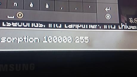 Code de triche Minecraft partie 1