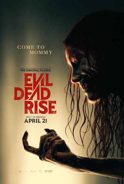 Nouvelle affiche US pour Evil Dead Rise de Lee Cronin