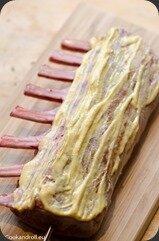 Couronne d'agneau irlandais en croûte Couronne d'agneau irlandais en croûte