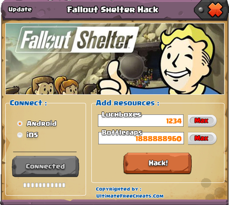 Fallout Shelter Hack