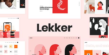 Lekker – Thème WordPress Portfolio