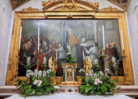 Le miracle eucharistique de Ferrare : le jour de Pâques de l'an 1171, le sang du Christ jaillissait d'une hostie consacrée