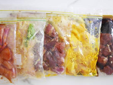 4 Marinades Allégées de Porc WW