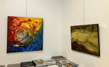 Galerie La Capitale exposition  Jacques Andriessens et Marie-Lise Chanin.  10 Avril au 6 Mai 2023.