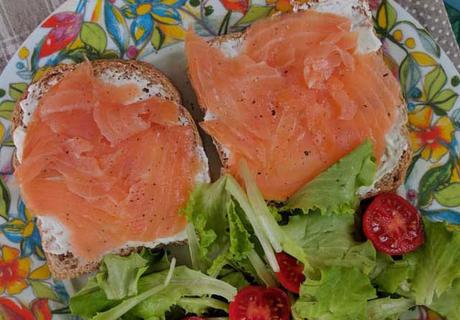 Tartines Fraîcheur au Saumon Fumé WW