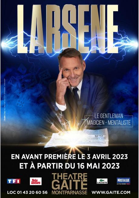 Larsene magicien, mentaliste