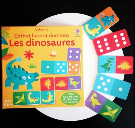 Les dinosaures - Mon coffret livre et dominos Capture d’écran 2023-03-15 105205