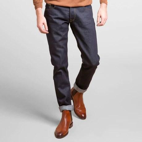 DAO, jeans made in France à conscience écologique Jeans Hugo Selvedge 16oz coupe demislim