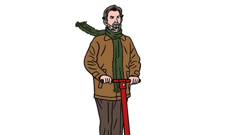 Affiche FR pour Vers un avenir radieux de Nanni Moretti