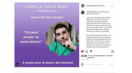 Interview PODCAST - Camille Parle Sexe , Sextoys pour hommes et sexualité masculine on en parle avec Camille Bataillon
