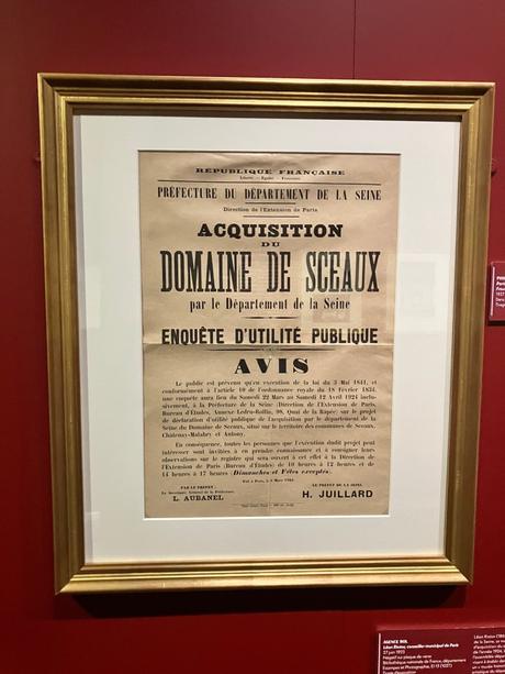 Domaine de Sceaux – 1923 – Le domaine de Sceaux – une longue histoire.