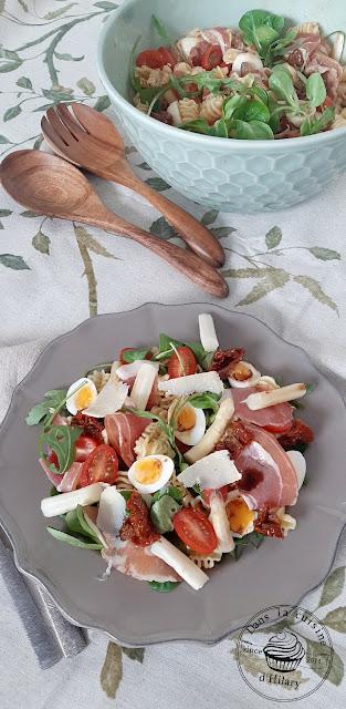 Salade gourmande aux accents d'Italie - Dans la cuisine d'Hilary