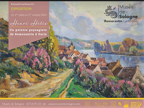 Musée de la Sologne – à Romorantin – Lanthenay – 1er Juillet au 1er Octobre 2023.