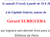 Galerie Capitale Picasso Privé Gérard Xuriguera- Avril 2023.