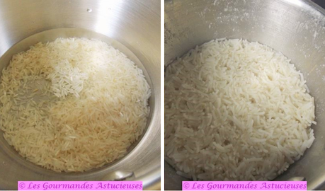 Aster maritime farcie au riz aromatisé (Vegan)