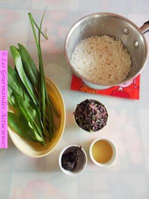 Aster maritime farcie au riz aromatisé (Vegan)