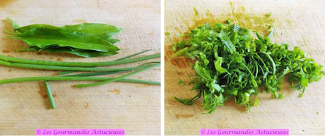 Aster maritime farcie au riz aromatisé (Vegan)