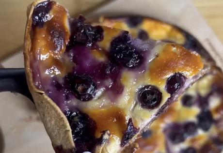 Tarte aux Bananes et Myrtilles ww