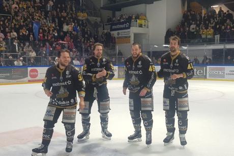 Christophe Boivin, Alexandre Mallet, François Beauchemin et Sacha Guimond