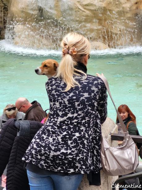 Rome février 2023 - Fontaine de Trevi, Restaurant Comedian et l'église Sant'Ignazio Rome février 2023 - Fontaine de Trevi, Restaurant Comedian et l'église Sant'Ignazio