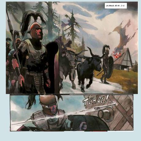 Sortie en librairies de la BD Guerre des Gaules, la véritable histoire