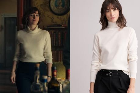 OBSESSION : Anna’s cashmere roll neck sweater in S1E01