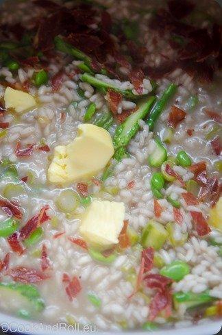 Risotto aux asperges vertes Risotto aux asperges vertes