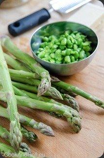 Risotto aux asperges vertes Risotto aux asperges vertes