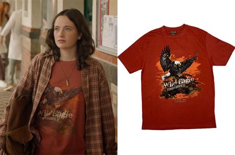 L’ÉCOLE DE LA VIE : le t-shirt « wild eagle » de Clara dans l’épisode 2×03