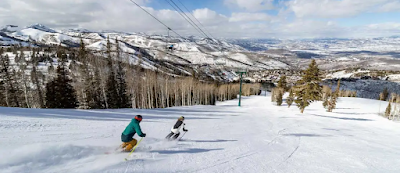Ski de printemps à la mode de Park City