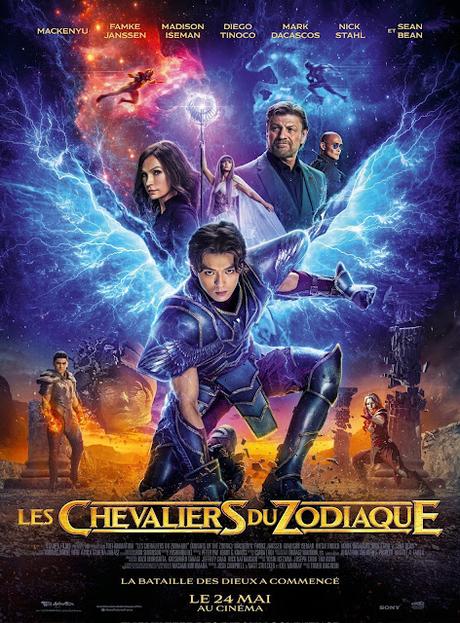 Nouvelle affiche FR pour Les Chevaliers du Zodiaque de Tomasz Baginski