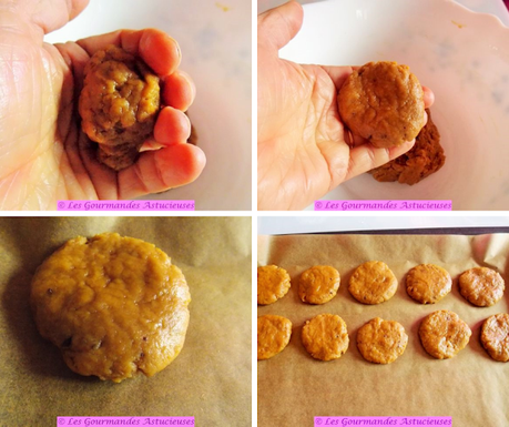 Biscuits gourmands chicorée, café et chocolat au Rhum (Vegan)