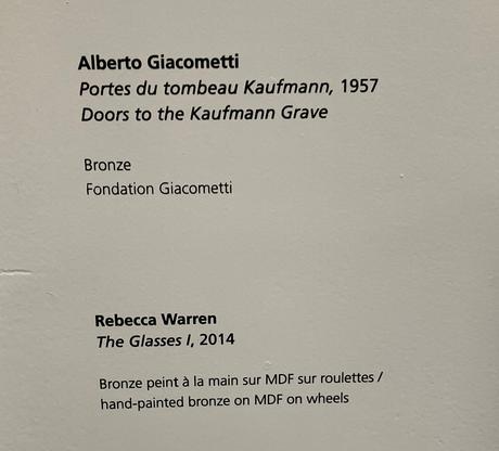 Fondation Giacometti – à partir du 21 Avril 2023. « Giacometti/Warren -ASensitiv »