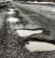Nids de poule à gogo !