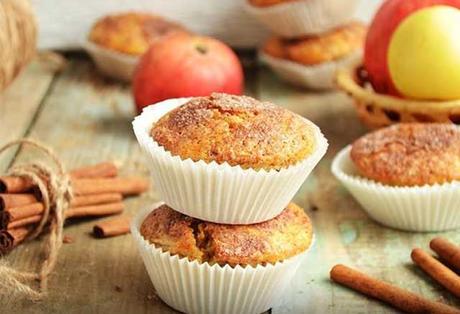Muffins Pommes Amandes ww