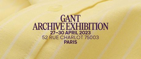 Manuel Schenck sélectionne des pièces vintage de Gant pour une exposition à Paris