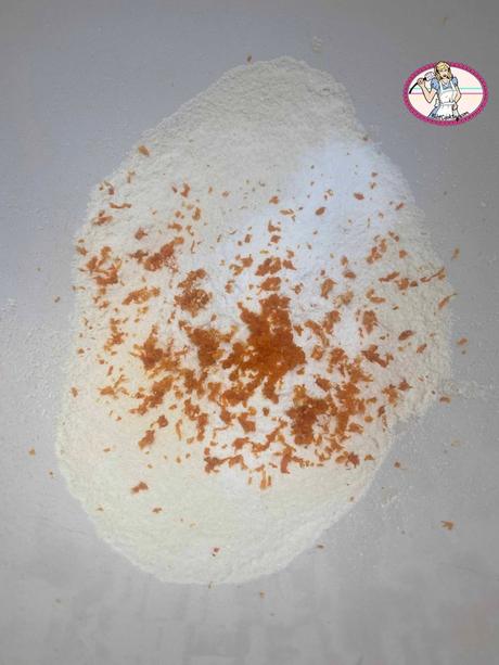 Mon cake tout mandarine