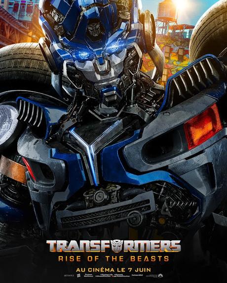 Affiches personnages FR pour Transformers : Rise of The Beasts de Steven Caple Jr.
