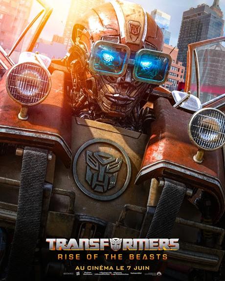 Affiches personnages FR pour Transformers : Rise of The Beasts de Steven Caple Jr.