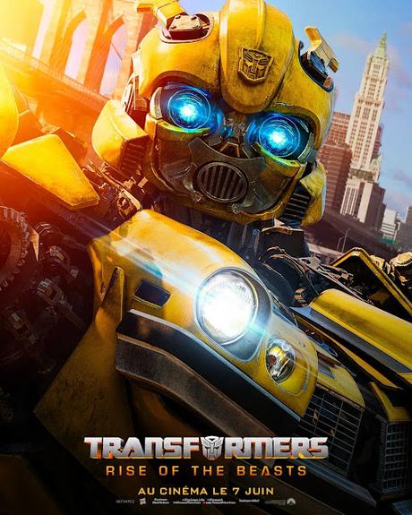 Affiches personnages FR pour Transformers : Rise of The Beasts de Steven Caple Jr.