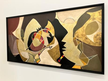 Musée d’Art Moderne – MAM- exposition  Anna-Eva Bergman »Voyage vers l’intérieur »  jusqu’au 16 Juillet 2023.