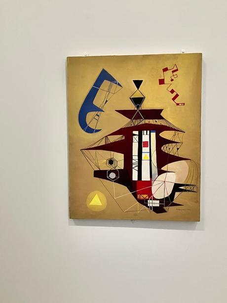 Musée d’Art Moderne – MAM- exposition  Anna-Eva Bergman »Voyage vers l’intérieur »  jusqu’au 16 Juillet 2023.