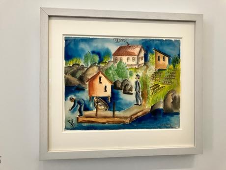 Musée d’Art Moderne – MAM- exposition  Anna-Eva Bergman »Voyage vers l’intérieur »  jusqu’au 16 Juillet 2023.