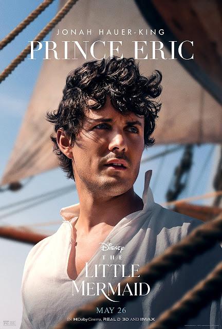 Affiches personnages US et IMAX pour La Petite Sirène de Rob Marshall