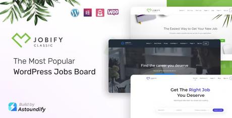 Jobify – Thème WordPress pour site d’emploi