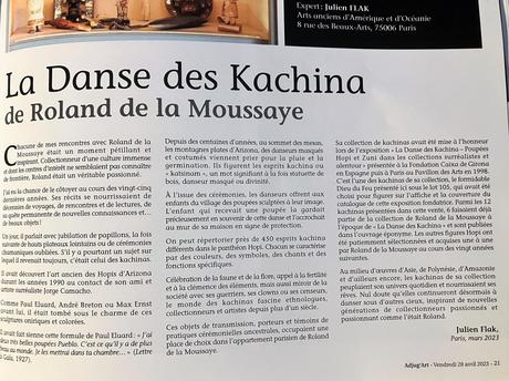 Galerie Flak – Vente à Drouot – Succession Roland de la Moussaye – le 28 Avril 2023.